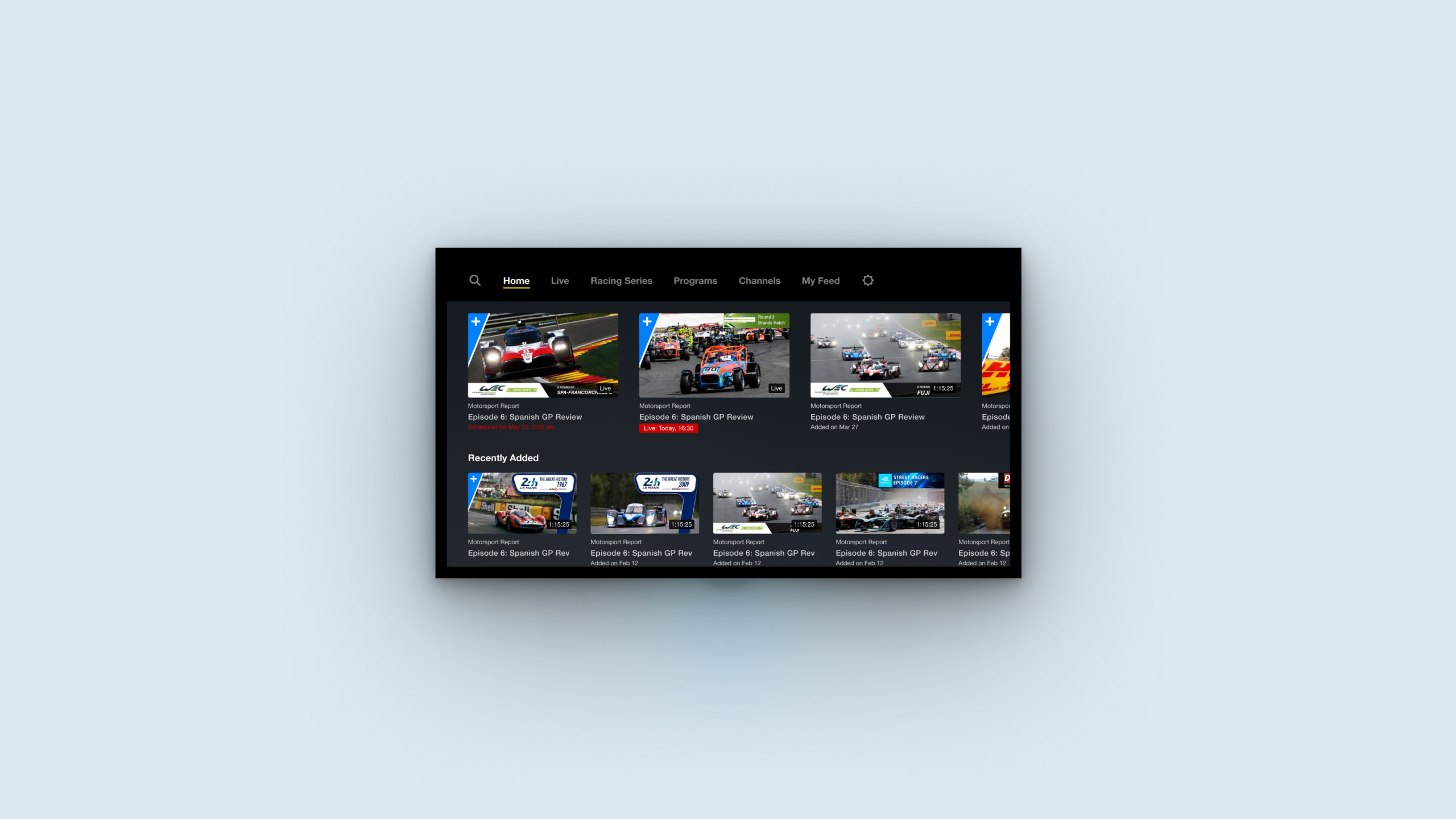 Motorsport TV Apple TV